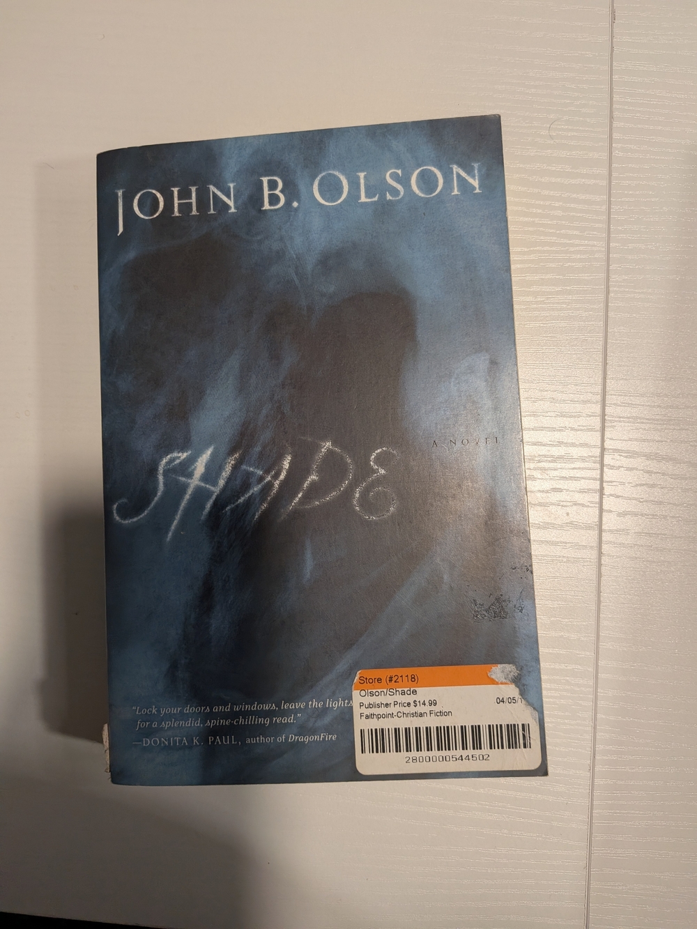 Shade - Blue Paperback Novel